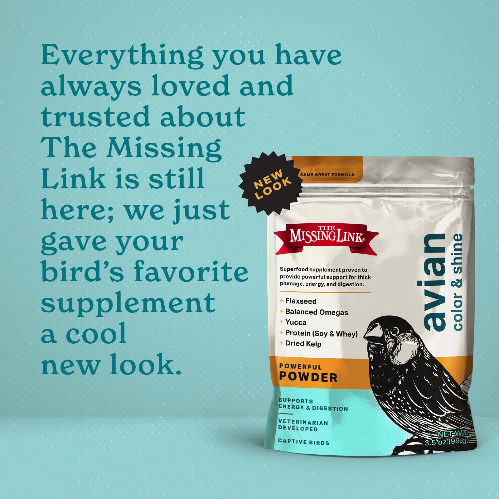 The Missing Link® Original Avian Supplement - 3.5 oz
