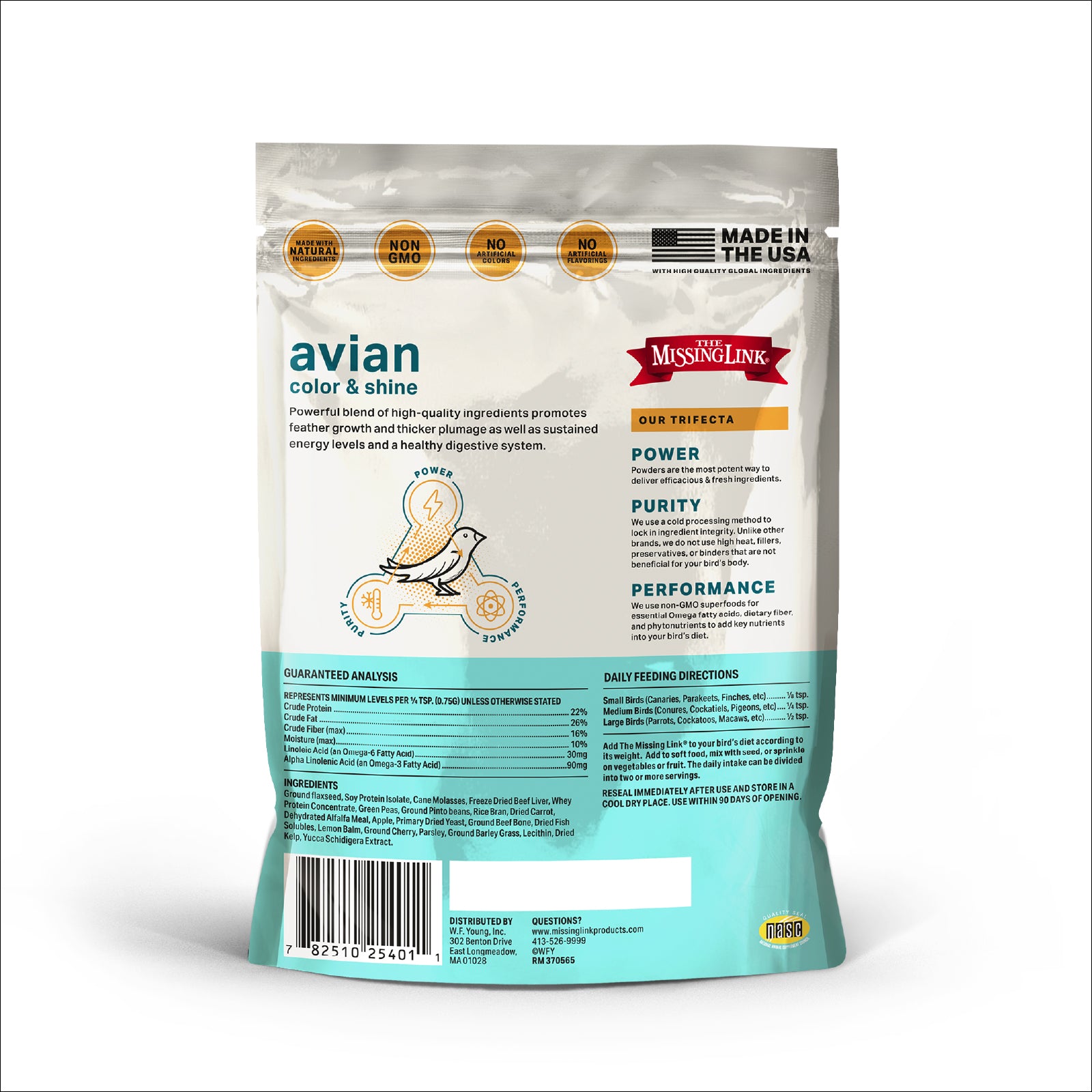 The Missing Link® Original Avian Supplement - 3.5 oz