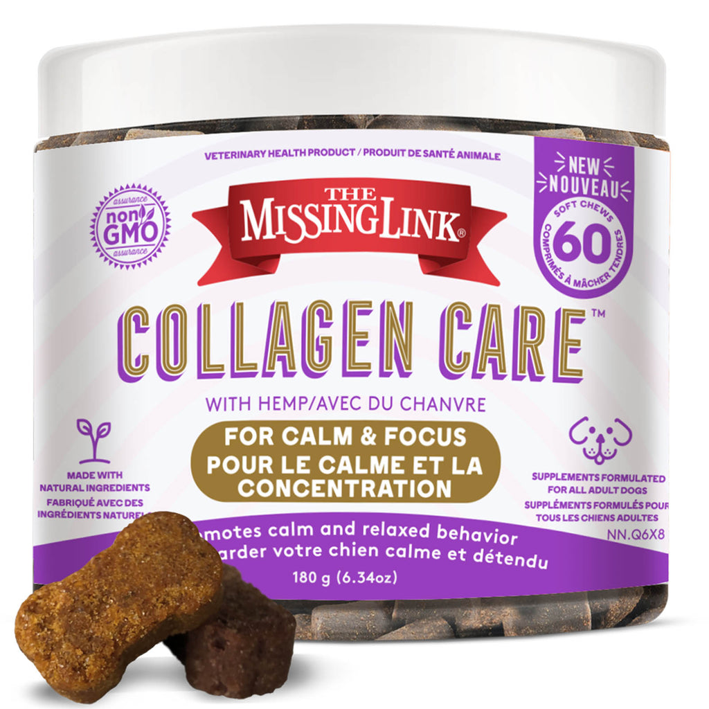 The Missing Link Collagen Care for calm and focus.